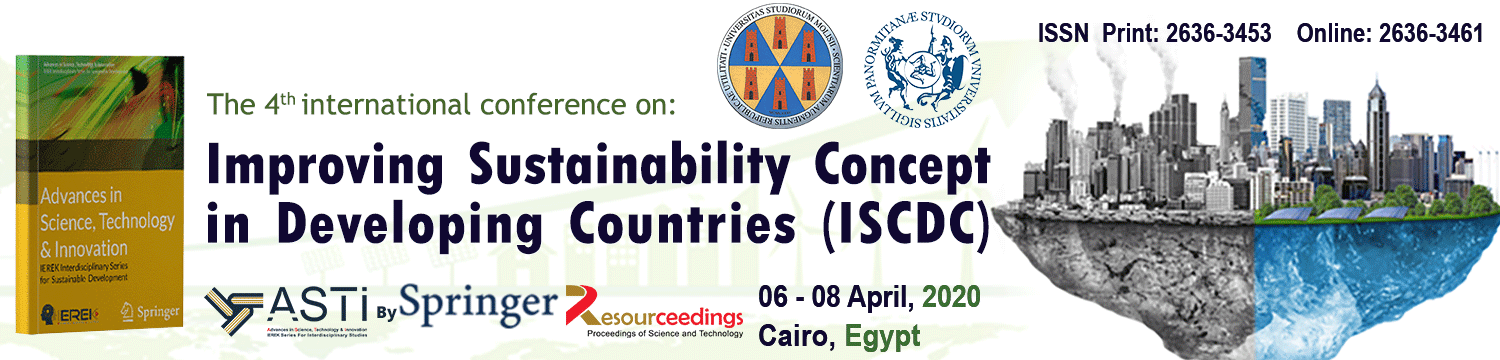 Improving Sustainability Concept in Developing Countries (ISCDC) – 4th Edition